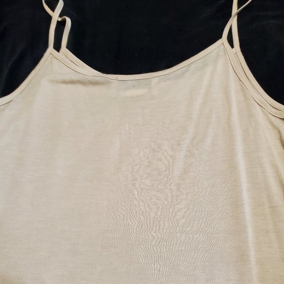 Joseph Ribkoff Beige Spaghetti Strap Tank/Camisole No Size Tag (M?) Nearly New! - Picture 2 of 3